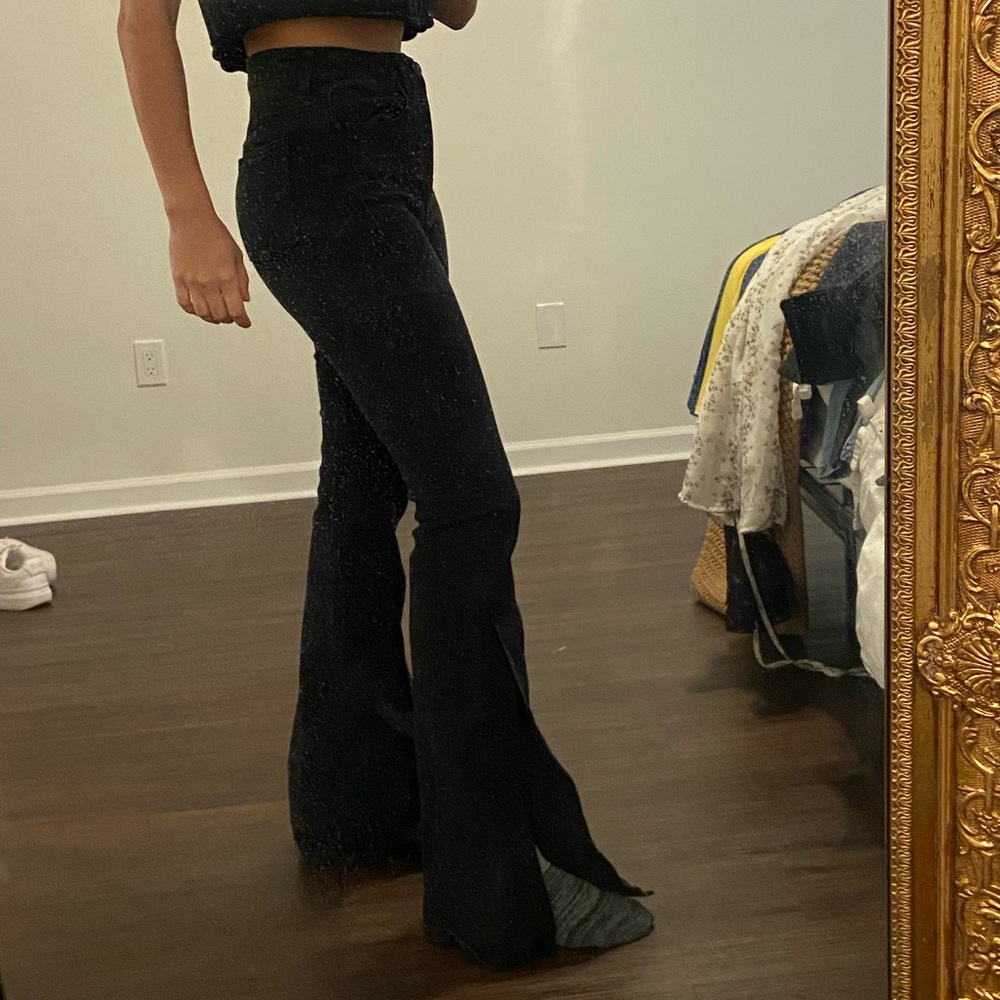 Black BootCut Jeans